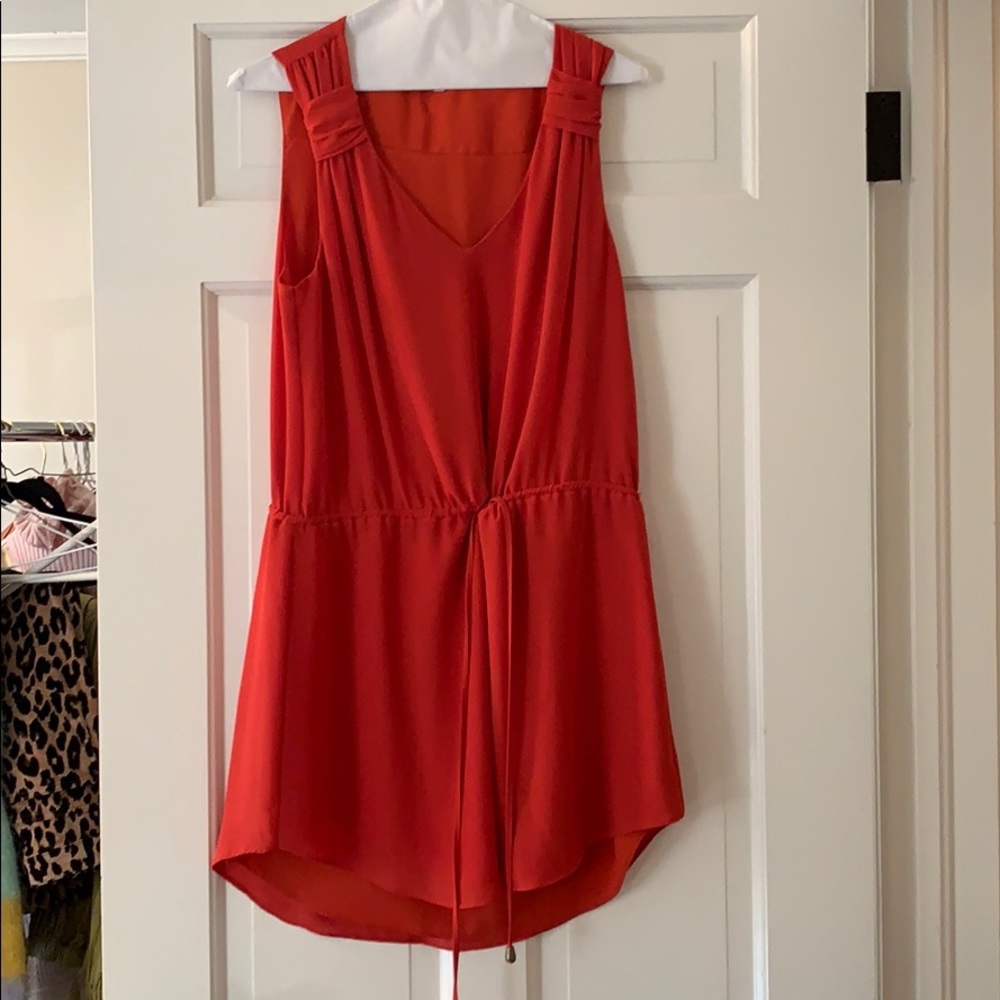 Red dress